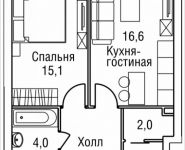 2-комнатная квартира площадью 47 кв.м, 3-й Силикатный проезд, вл. 4, корп. 2 | цена 8 641 970 руб. | www.metrprice.ru