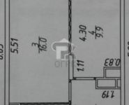 1-комнатная квартира площадью 38 кв.м, Красноказарменная улица, 14Ас28 | цена 8 650 000 руб. | www.metrprice.ru