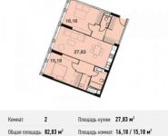 2-комнатная квартира площадью 82 кв.м, улица Энергетиков, 6 | цена 18 006 570 руб. | www.metrprice.ru