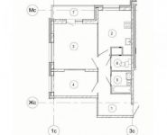 2-комнатная квартира площадью 54.4 кв.м, бульвар Космонавтов, 11 | цена 5 214 000 руб. | www.metrprice.ru