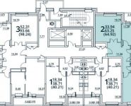 2-комнатная квартира площадью 64 кв.м, Радиальная 6-я ул., 7С30 | цена 5 631 810 руб. | www.metrprice.ru