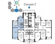 2-комнатная квартира площадью 60.9 кв.м, Преображенская ул. | цена 4 981 620 руб. | www.metrprice.ru