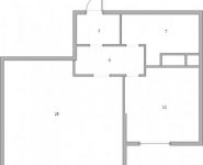 1-комнатная квартира площадью 53.5 кв.м, Первомайская улица, 37к2 | цена 15 197 000 руб. | www.metrprice.ru