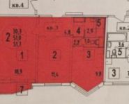 2-комнатная квартира площадью 51.7 кв.м, Защитников Москвы просп., 10 | цена 6 300 000 руб. | www.metrprice.ru