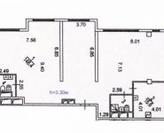 4-комнатная квартира площадью 172.8 кв.м в ЖК "Дом на Мосфильмовской", Мосфильмовская улица, 8 | цена 89 856 000 руб. | www.metrprice.ru