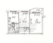 2-комнатная квартира площадью 51 кв.м, Кастанаевская улица, 16к1 | цена 10 600 000 руб. | www.metrprice.ru