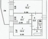 2-комнатная квартира площадью 41 кв.м, Бориса Галушкина ул., 19К2 | цена 12 500 000 руб. | www.metrprice.ru