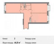 2-комнатная квартира площадью 68.2 кв.м, Ильменский пр., 14 | цена 10 374 000 руб. | www.metrprice.ru