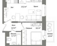 1-комнатная квартира площадью 40 кв.м, 8 Марта ул., 30 | цена 4 000 000 руб. | www.metrprice.ru