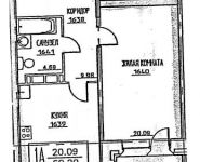 1-комнатная квартира площадью 60.2 кв.м, Угрешская ул., 32 | цена 4 600 000 руб. | www.metrprice.ru