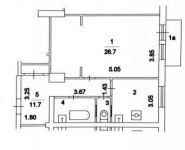 3-комнатная квартира площадью 87 кв.м, улица Василия Ботылёва, 6 | цена 9 300 000 руб. | www.metrprice.ru