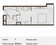 1-комнатная квартира площадью 29.7 кв.м, Новодмитровская ул., 5А | цена 5 932 000 руб. | www.metrprice.ru