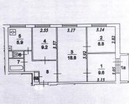 4-комнатная квартира площадью 65 кв.м, Гурьянова ул., 35 | цена 9 300 000 руб. | www.metrprice.ru