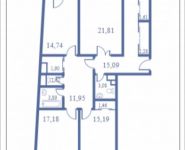 4-комнатная квартира площадью 144.7 кв.м, Кудрявцева, 14 | цена 14 723 225 руб. | www.metrprice.ru