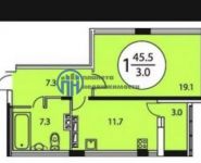 1-комнатная квартира площадью 47 кв.м в ЖК "Президентский", Ухтомского ул., 4 | цена 4 170 000 руб. | www.metrprice.ru