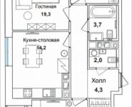 3-комнатная квартира площадью 82 кв.м, Шелепихинская набережная, влд 34, корп.3 | цена 28 263 200 руб. | www.metrprice.ru
