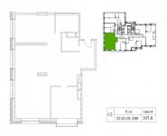 1-комнатная квартира площадью 108 кв.м, Верхняя ул., 34 | цена 45 383 800 руб. | www.metrprice.ru