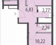 2-комнатная квартира площадью 53 кв.м, Муравская 2-я ул., 7 | цена 6 249 101 руб. | www.metrprice.ru