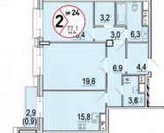 2-комнатная квартира площадью 77 кв.м, Покровский бул. | цена 33 146 578 руб. | www.metrprice.ru