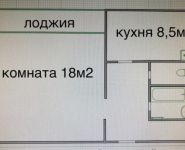 1-комнатная квартира площадью 35 кв.м, Дзержинская ул., 17 | цена 3 800 000 руб. | www.metrprice.ru
