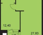 2-комнатная квартира площадью 45 кв.м, Ходынский бул., 2С1 | цена 7 933 849 руб. | www.metrprice.ru