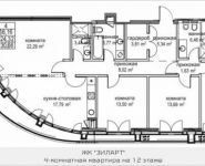 4-комнатная квартира площадью 130.7 кв.м, Автозаводская ул., 23к1 | цена 35 956 717 руб. | www.metrprice.ru