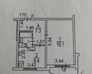 1-комнатная квартира площадью 38 кв.м, Талдомская улица, 17к1 | цена 5 299 000 руб. | www.metrprice.ru