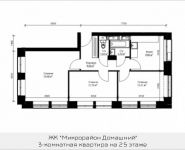 3-комнатная квартира площадью 64 кв.м, Донецкая ул., 30С1 | цена 9 491 029 руб. | www.metrprice.ru