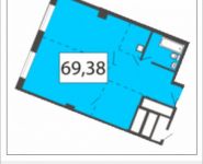 2-комнатная квартира площадью 69.38 кв.м в ЖК "В Пироговском", Мосфильмовская, 74, корп.Б | цена 11 794 600 руб. | www.metrprice.ru