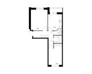 2-комнатная квартира площадью 52.8 кв.м, Троицкая ул. | цена 4 994 880 руб. | www.metrprice.ru