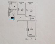 3-комнатная квартира площадью 58 кв.м, Чечулина ул., 4 | цена 8 970 000 руб. | www.metrprice.ru