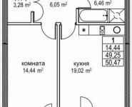 1-комнатная квартира площадью 50.5 кв.м, Автозаводская ул., 23к1 | цена 10 838 937 руб. | www.metrprice.ru