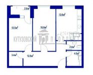 2-комнатная квартира площадью 67 кв.м, улица Дмитрия Ульянова, 6к1 | цена 7 950 000 руб. | www.metrprice.ru