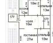 4-комнатная квартира площадью 120 кв.м, Козихинский Большой пер., 8 | цена 58 000 000 руб. | www.metrprice.ru