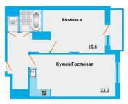 2-комнатная квартира площадью 54.7 кв.м, Речной проезд, 11 | цена 3 610 200 руб. | www.metrprice.ru