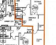 2-комнатная квартира площадью 74.6 кв.м, бульвар Строителей, 1 | цена 3 730 000 руб. | www.metrprice.ru