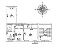 3-комнатная квартира площадью 76 кв.м, Академика Королева ул., 1 | цена 21 600 000 руб. | www.metrprice.ru