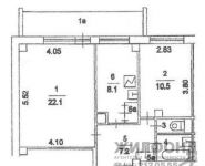 2-комнатная квартира площадью 61 кв.м, Удальцова ул., 3К13 | цена 10 800 000 руб. | www.metrprice.ru