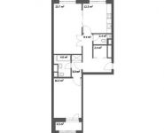 2-комнатная квартира площадью 73.3 кв.м,  | цена 13 560 500 руб. | www.metrprice.ru