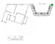 2-комнатная квартира площадью 74 кв.м, Шеногина ул., 1 | цена 23 002 000 руб. | www.metrprice.ru