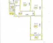 3-комнатная квартира площадью 68.5 кв.м, Русаковская ул., 27 | цена 16 999 000 руб. | www.metrprice.ru