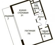 1-комнатная квартира площадью 67 кв.м, Ефремова ул., 10 | цена 50 000 000 руб. | www.metrprice.ru