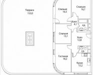 4-комнатная квартира площадью 148 кв.м, Золоторожский Вал, 11, стр. 9, корп.5 | цена 29 510 460 руб. | www.metrprice.ru