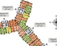 1-комнатная квартира площадью 52.9 кв.м, Красногорский бульвар, 18 | цена 5 554 500 руб. | www.metrprice.ru