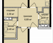 3-комнатная квартира площадью 62.38 кв.м, Октябрьская, к1, корп.5 | цена 4 915 678 руб. | www.metrprice.ru