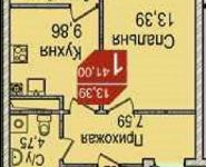 1-комнатная квартира площадью 41 кв.м, Калужское ш. 22-й км, 10 | цена 4 000 000 руб. | www.metrprice.ru