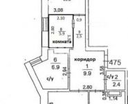 3-комнатная квартира площадью 75 кв.м, Рождественская ул., 7 | цена 9 740 000 руб. | www.metrprice.ru