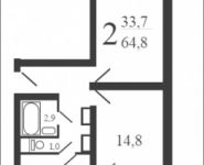 2-комнатная квартира площадью 64 кв.м в ЖК "Некрасовка", Рождественская ул. | цена 6 083 800 руб. | www.metrprice.ru