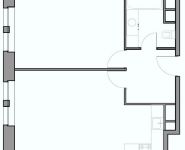 2-комнатная квартира площадью 59 кв.м, Воробьевское шоссе, д. 4 | цена 32 068 487 руб. | www.metrprice.ru