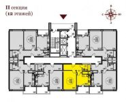 1-комнатная квартира площадью 41.9 кв.м, Бородинский бульвар, 11 | цена 3 142 500 руб. | www.metrprice.ru